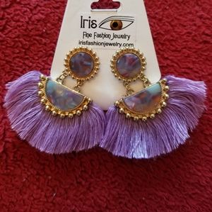 Fringe earrings